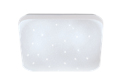 Lampy - EGLO FRANIA-S oprawa ścienna / sufitowa, biały - 75472