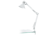 Lampy - EGLO FIRMO oprawa stołowa, błyszczący biały - 90872