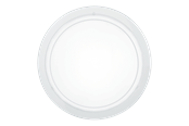Lampy - EGLO PLANET 1 oprawa ścienna / sufitowa, biały, przeźroczysty - 83153