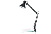 Lampy - EGLO FIRMO oprawa stołowa, błyszczący czarny - 90873