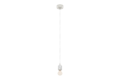 Lampy - EGLO SILVARES oprawa wisząca, szary - 95522