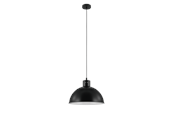 Lampy - EGLO TRURO oprawa wisząca, czarny, biały - 43372
