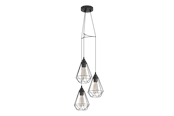 Lampy - EGLO TARBES oprawa wisząca, czarny - 94191