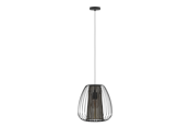 Lampy - EGLO CURASAO oprawa wisząca, czarny, złoty - 99661