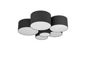 Lampy - EGLO PASTORE 2 oprawa sufitowa, czarny, biały - 99509