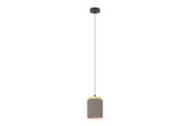 Lampy - EGLO ALBARIZA oprawa wisząca, cappuccino, złoty - 99445