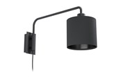 Lampy - EGLO STAITI 1 oprawa ścienna, czarny - 99348