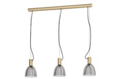 Lampy - EGLO LEBALIO oprawa wisząca, czarny-transparentny - 99314