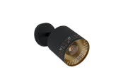 Lampy - EGLO ESTEPERRA spot, czarny, złoty - 99276