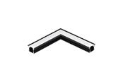 Lampy - EGLO RECESSED PROFILE 2 akcesoria, anodyzowany czarny - 98996