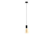 Lampy - EGLO POZUETA oprawa wisząca, czarny - 98661