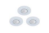 Lampy - EGLO AREITIO oprawa do zabudowy, aluminium szczotkowane - 98639