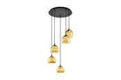 Lampy - EGLO ALBARACCIN oprawa wisząca, złotawy - 98526