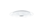 Lampy - EGLO LANCIANO 1 oprawa ścienna / sufitowa, biały, chrom - 98323