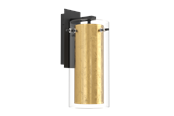 Lampy - EGLO PINTO GOLD oprawa ścienna, przeźroczysty, złoty - 97839