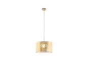 Lampy - EGLO VISERBELLA oprawa wisząca, złot0 - 97643