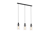 Lampy - EGLO MONTEFINO oprawa wisząca, przeźroczysty - 97367