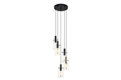 Lampy - EGLO MONTEFINO oprawa wisząca, przeźroczysty - 97368