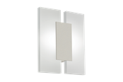 Lampy - EGLO METRASS 2 oprawa ścienna / sufitowa, satyna - 96043