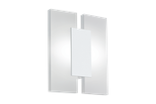 Lampy - EGLO METRASS 2 oprawa ścienna / sufitowa, satyna - 96042
