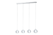 Lampy - EGLO CONESSA oprawa wisząca, przeźroczysty - 95912