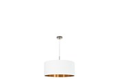 Lampy - EGLO PASTERI oprawa wisząca, biały, miedź - 95045