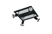 Lampy - EGLO SARRIA spot, czarny, chrom - 94966