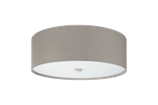 Lampy - EGLO PASTERI oprawa sufitowa, popielaty - 94919
