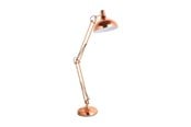Lampy - EGLO BORGILLIO oprawa podłogowa, miedź - 94705