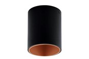 Lampy - EGLO POLASSO oprawa sufitowa, czarny, miedź - 94501