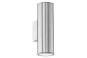 Lampy - EGLO RIGA oprawa ścienna, stal nierdzewna - 94107