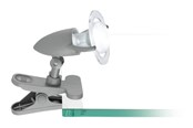 Lampy - EGLO LYDIA oprawa zaciskowa, srebrny - 85155