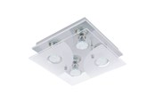 Lampy - EGLO CABI oprawa sufitowa, biały, przeźroczysty - 75216