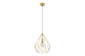 Lampy - EGLO CARLTON oprawa wisząca, złoto-kolorowy - 49933