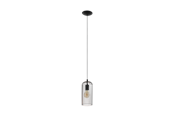 Lampy - EGLO ROCCAMENA oprawa wisząca, czarny, miedź - 49644