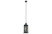 Lampy - EGLO LISBURN 1 oprawa wisząca, zielono-patynowany - 49215