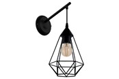 Lampy - EGLO TARBES oprawa ścienna, czarny - 49081