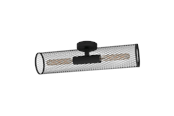Lampy - EGLO REDCLIFFE oprawa ścienna / sufitowa, czarny - 43535