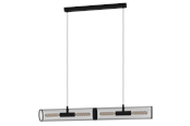 Lampy - EGLO REDCLIFFE oprawa wisząca, czarny - 43534