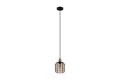 Lampy - EGLO CHISLE oprawa wisząca, bursztynowy - 43527