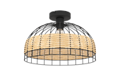 Lampy - EGLO ANWICK oprawa sufitowa, naturalny - 43398