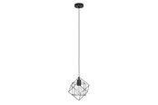 Lampy - EGLO STRAITON oprawa wisząca, czarny - 43358