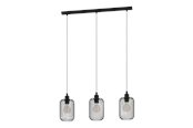 Lampy - EGLO WRINGTON oprawa wisząca, czarny - 43333