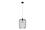 Lampy - EGLO WRINGTON oprawa wisząca, czarny - 43331