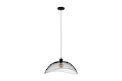 Lampy - EGLO POMPEYA oprawa wisząca, czarny - 43305