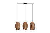 Lampy - EGLO MONGU 1 oprawa wisząca, brązowy - 43295
