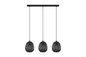 Lampy - EGLO DEMBLEBY 1 oprawa wisząca, czarny - 43266
