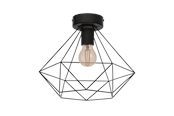 Lampy - EGLO TARBES oprawa sufitowa, czarny - 43004