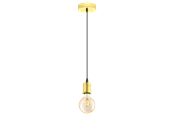 Lampy - EGLO YORTH oprawa wisząca, mosiądz - 32538