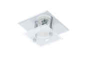Lampy - EGLO ARBORIO oprawa ścienna / sufitowa, biały, przeźroczysty - 31327